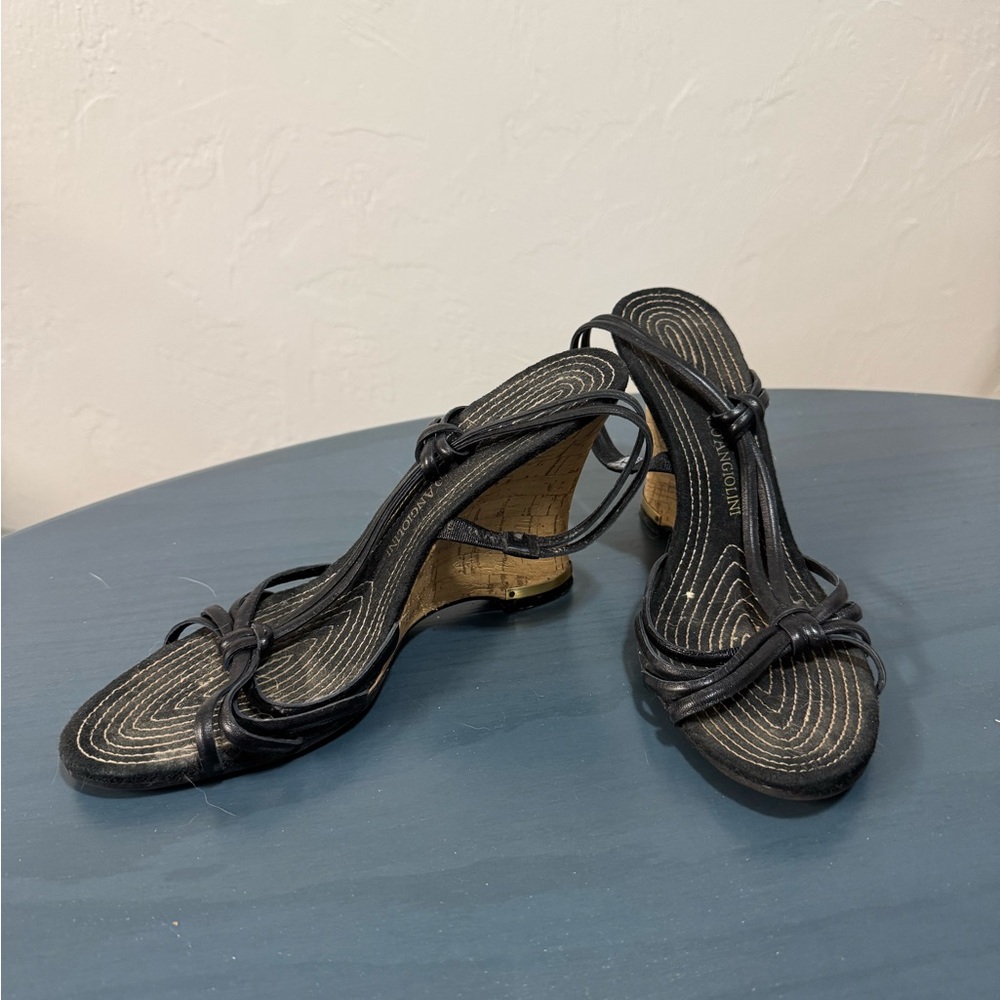 Elegant Black Strappy Women's Sandals